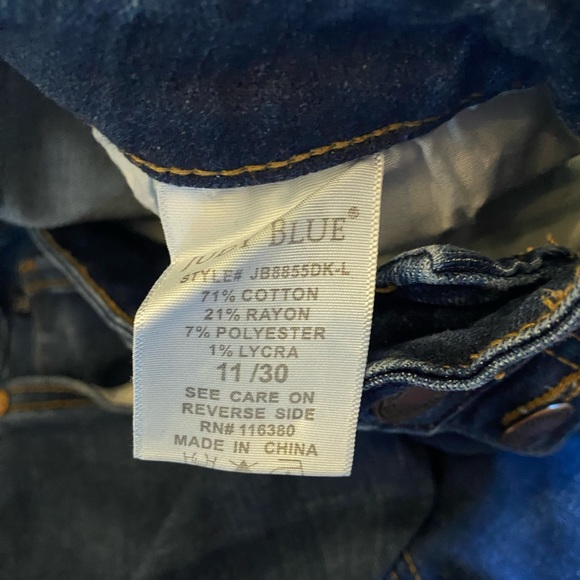 Judy Blue Medium Wash High-Rise Button-Fly Skinny Fit Jeans SZ 30 - Picture 4 of 8